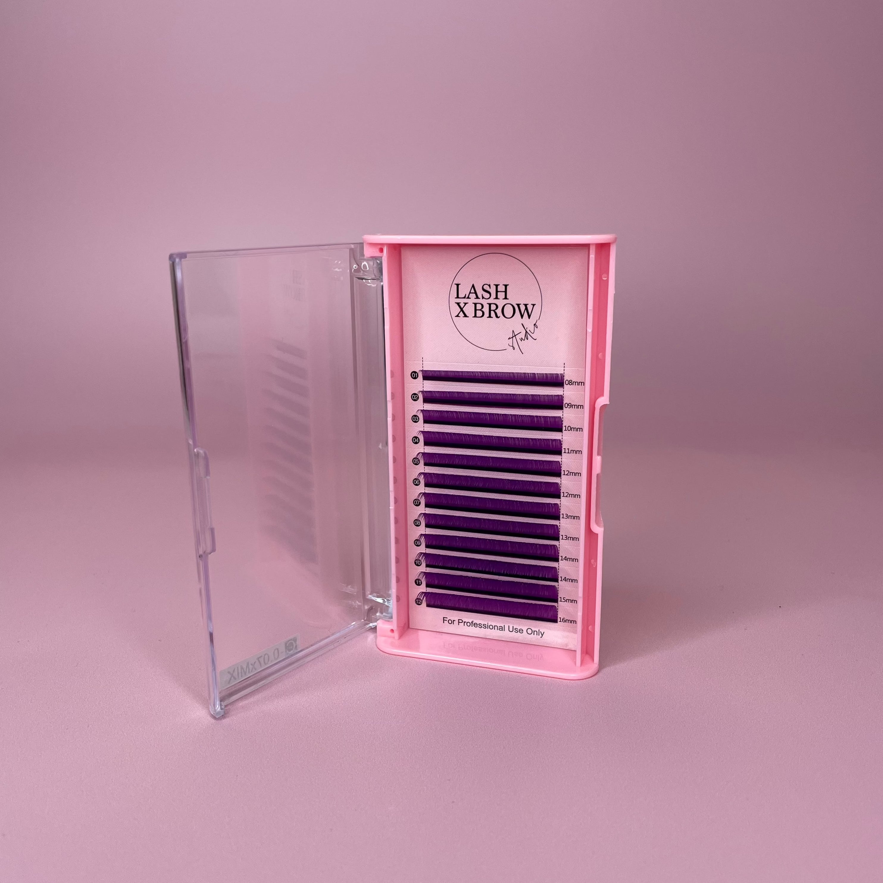 Purple Lash Extensions